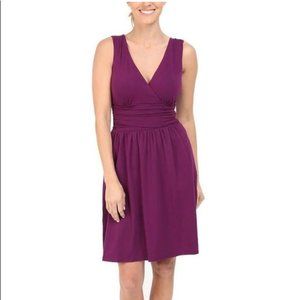 North Face NWOT Purple Faux Wrap Dress XS
